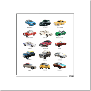 World Taxis Posters and Art